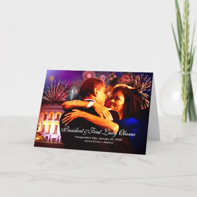 Carte Célébration d'inauguration (Devant)