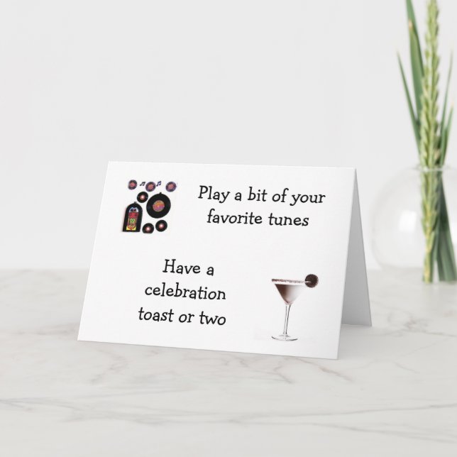 CARTE CÉLÉBRER VOTRE CHEMIN ANNIVERSAIRE MUTUEL (Devant)