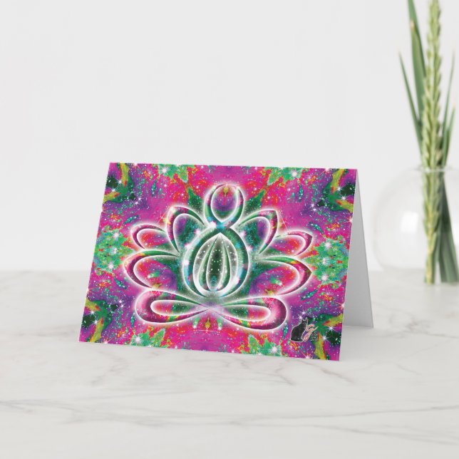 Carte Celestial Zen Lotus (Devant)