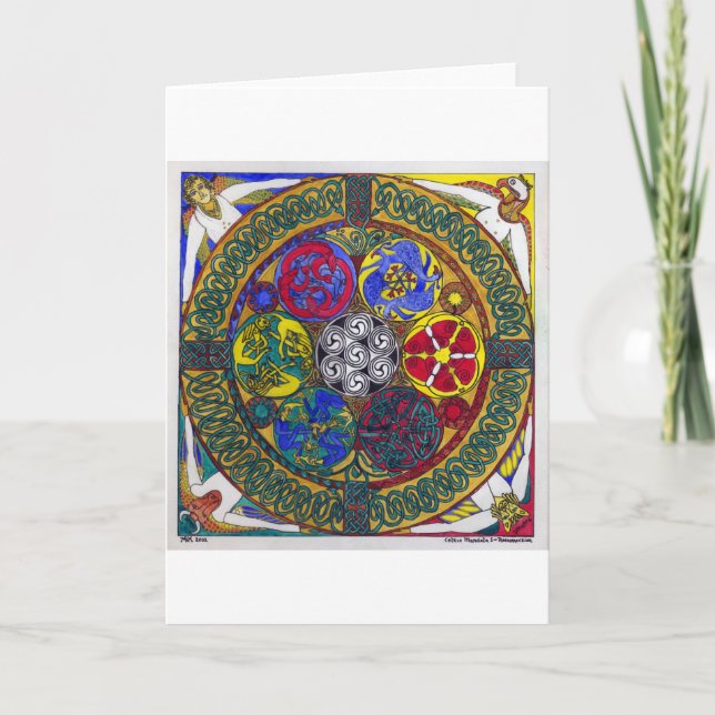 Carte Celtic Mandala 1 : Resurrection (carte) (Devant)