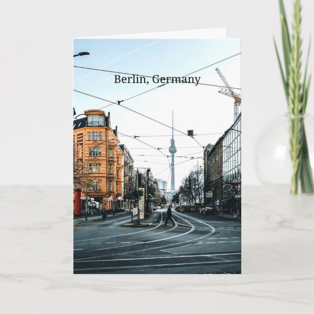 Carte Centre-ville de Berlin, Allemagne photo (Devant)