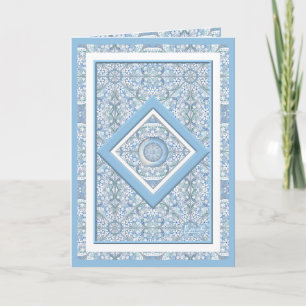 Carte Céramique Lace bleu clair