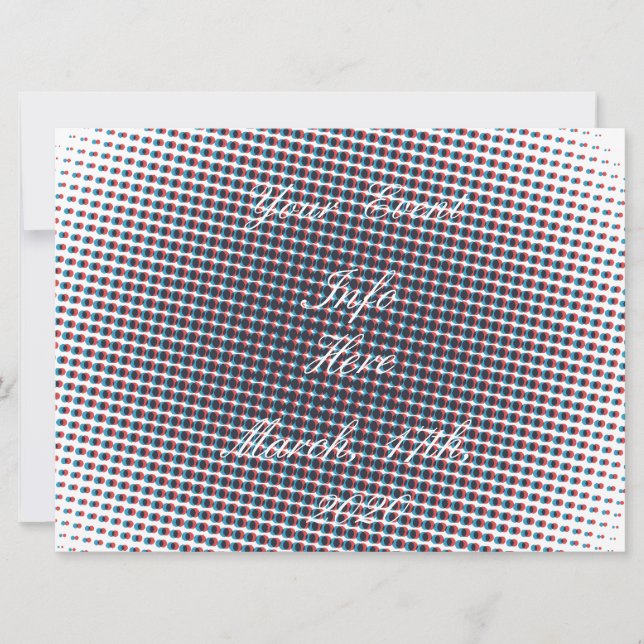 Carte Cercle à demi-tonalité Abstrait Thunder_Cove (Devant)