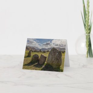 Carte Cercle en pierre de Castlerigg