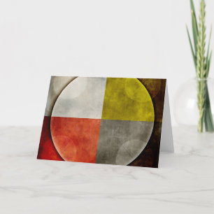 Carte Cercle sacré de Natif américain