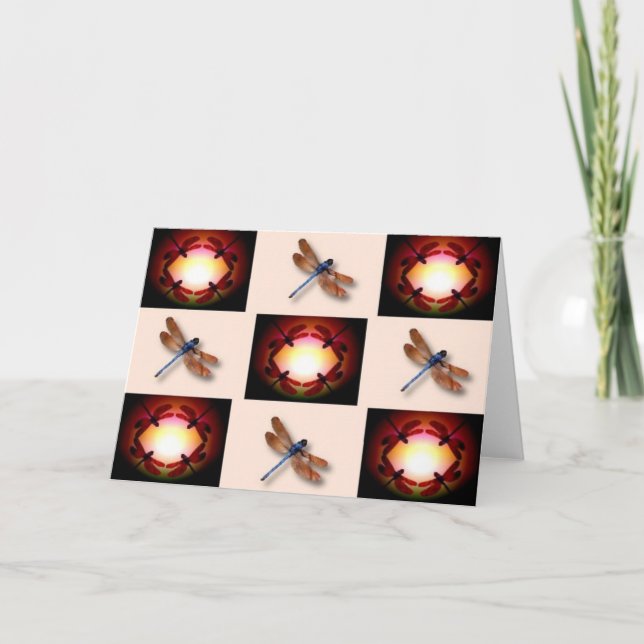 Carte Cercles de libellules (Devant)