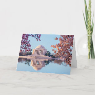 Carte Cerisiers en fleurs à Washington DC