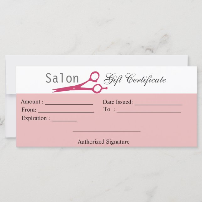 Carte Certificat-cadeau Cosmetologue Cosmetologiste Cosm (Devant)