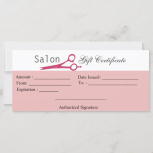 Carte Certificat-cadeau Cosmetologue Cosmetologiste Cosm