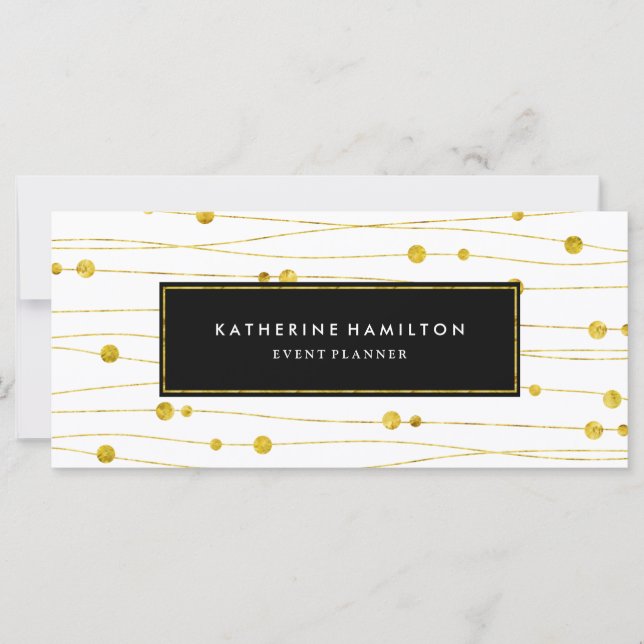 Carte Certificat cadeau d'organisateur d'événements mode (Devant)
