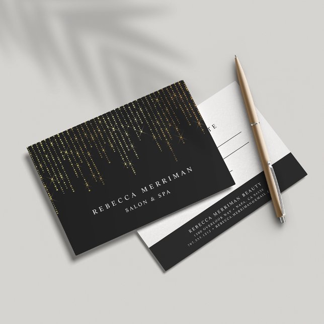 Carte Certificat cadeau Gold Marquee (Créateur téléchargé)