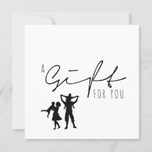 CERTIFICAT CADEAU | Minimaliste de pinceau d'or