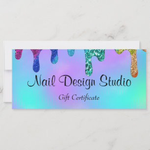 Carte Certificat cadeau Nail Design Studio