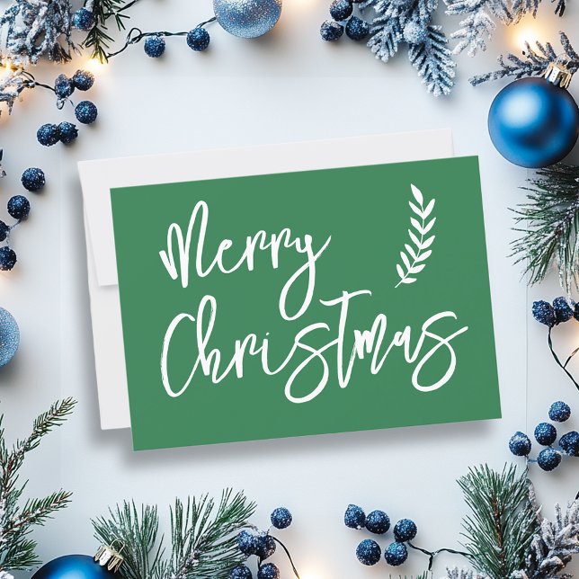 Carte Certificat Cadeau Noël Écriture Moderne (Créateur téléchargé)