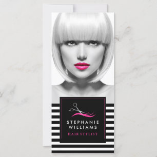 Carte Certificat cadeau personnalisé Bold Hair Salon
