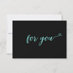 Carte CERTIFICAT CADEAU PROFESSIONNEL   for you
