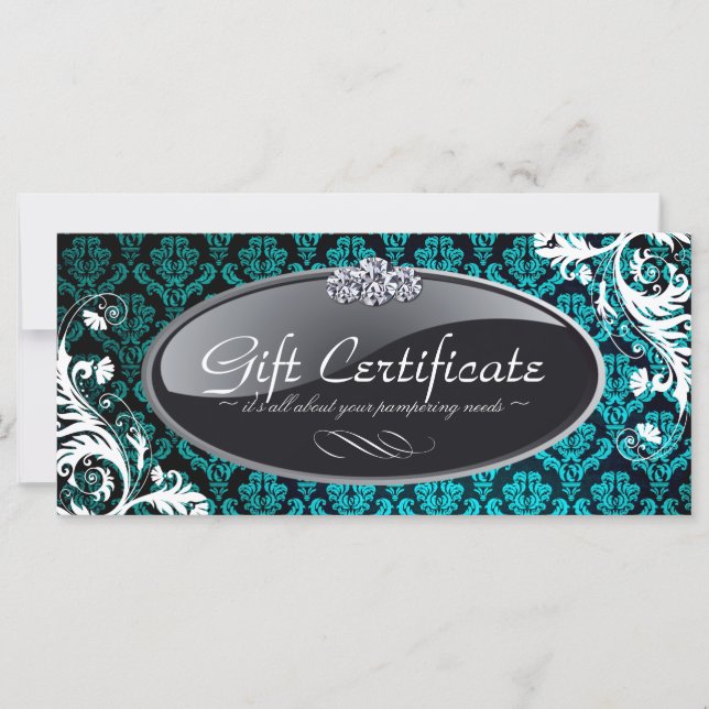 CARTE CERTIFICAT CADEAU SALON ET SPA (Devant)