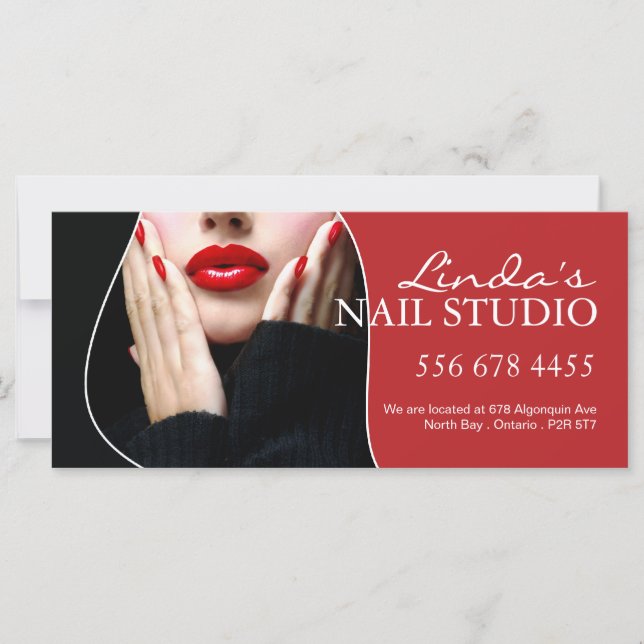 CARTE CERTIFICAT CADEAU TECHNICIEN NAIL (Devant)