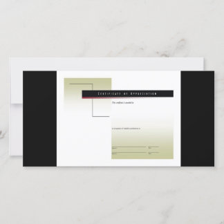 Carte Certificat d'appréciation1