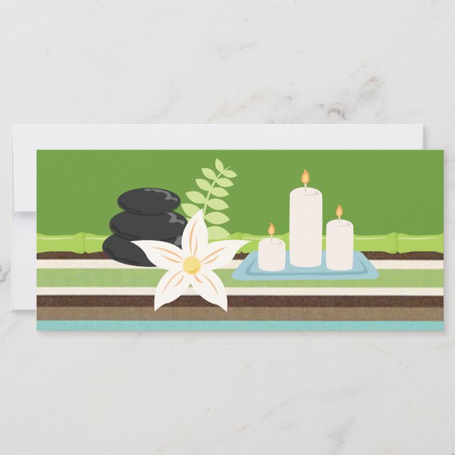 Carte Certificats cadeaux de Spa ou de salon (Devant)