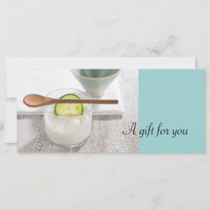 Carte Certificats cadeaux d'esthétique ou de Spa de jour