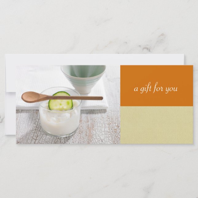 Carte Certificats-cadeaux Spas de jour (Devant)