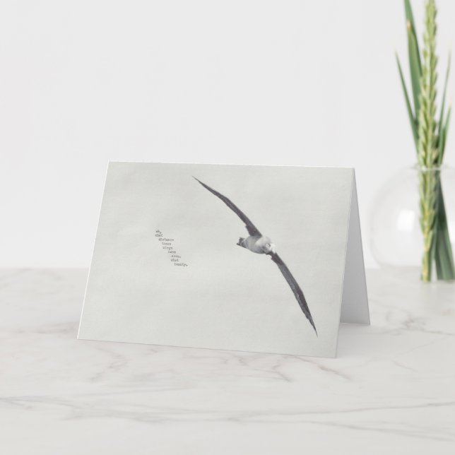 Carte "ces ailes" (Devant)