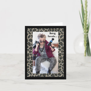 Carte C'est comme être une femme...