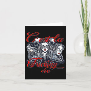 Carte Cest La Foring Vie Dont Parler, Entendre Et Voir T