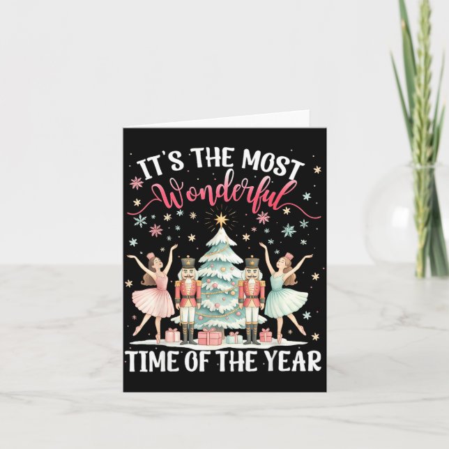 Carte C'est la période la plus merveilleuse de l'année C (Devant)