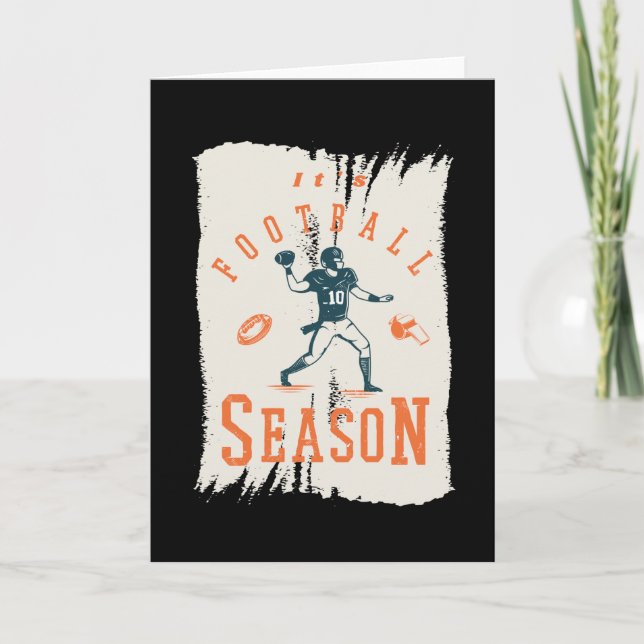 Carte C'est la saison du football (Devant)