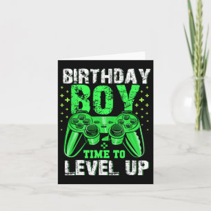 Carte C'est l'heure du garçon d'anniversaire pour passer