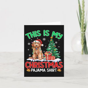 Carte C'Est Mon Amoureux des chiens De Pajama Goldendood