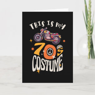 Carte C'est mon costume les années 70