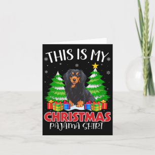 Carte C'Est Mon Pajama De Noël Le Chien Havanais Xmas Pj