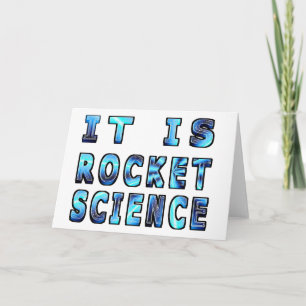 Carte C'Est Rocket Science En 3D