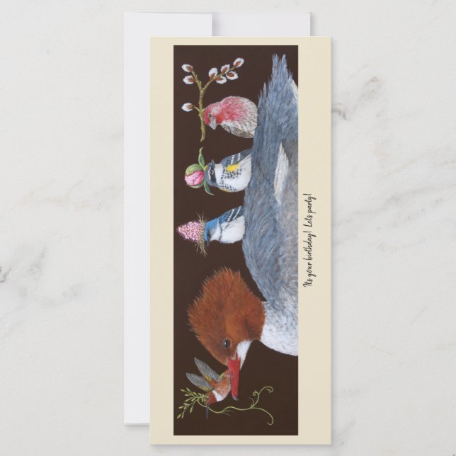 Carte C'est ton anniversaire ! Faisons la fête ! (Bus po (Devant)