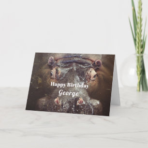 Carte C'est ton Anniversaire Wallow In It drôle Annivers