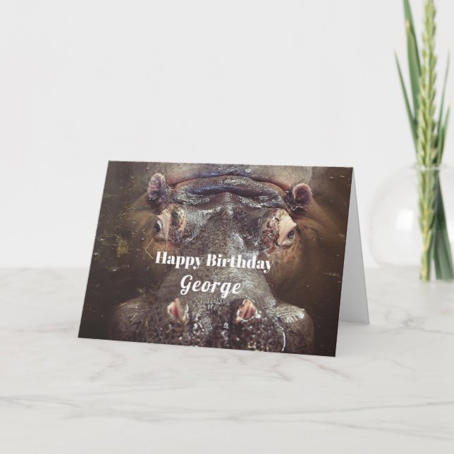 Carte C'est ton Anniversaire Wallow In It drôle Annivers (Devant)