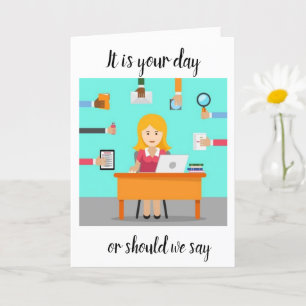 CARTE C'EST TON DERNIER JOUR ! HEUREUSE **RETRAITE** CAR