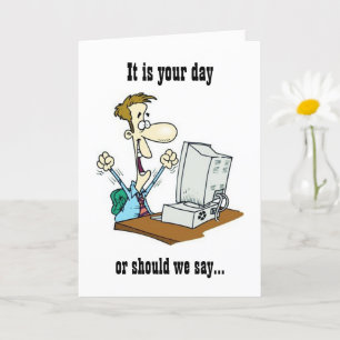 CARTE C'EST TON DERNIER JOUR ! HEUREUX **RETRAITE**