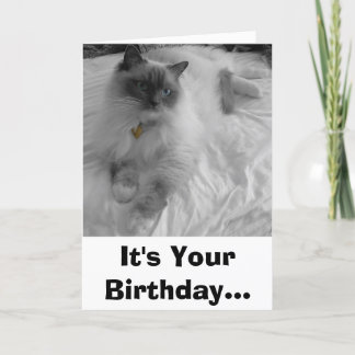 Carte C'est votre anniversaire…