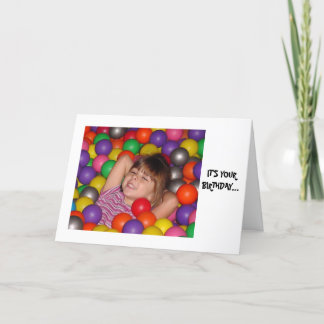 Carte C'est VOTRE ANNIVERSAIRE…