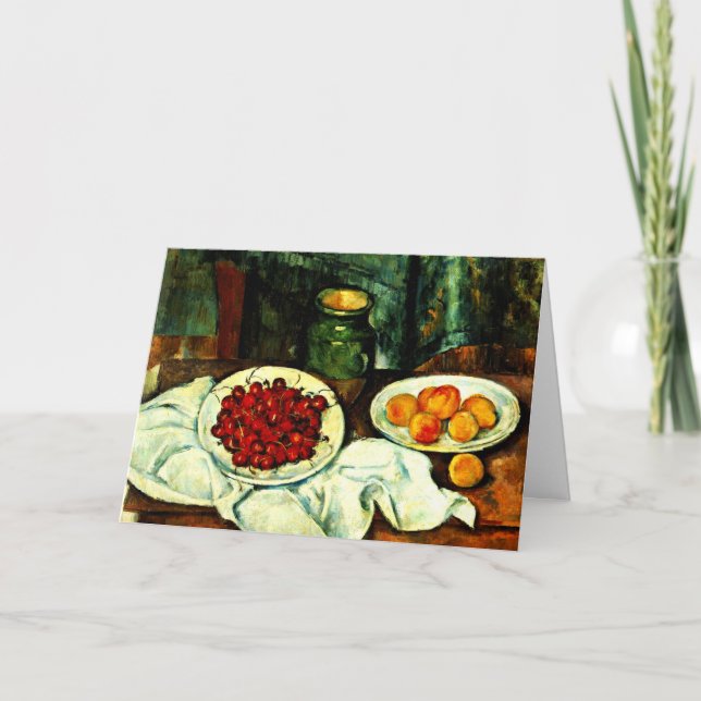 Carte Cezanne - Cerises (Devant)