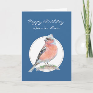 Carte Chaffinch, Joyeux Belle-Fille d'Anniversaire, Oise