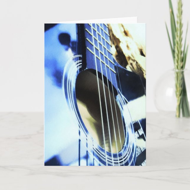 Carte Chaînes de guitare Acoustic Blues (Devant)