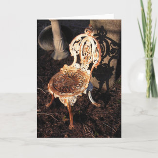 Carte Chaise de jardin victorienne