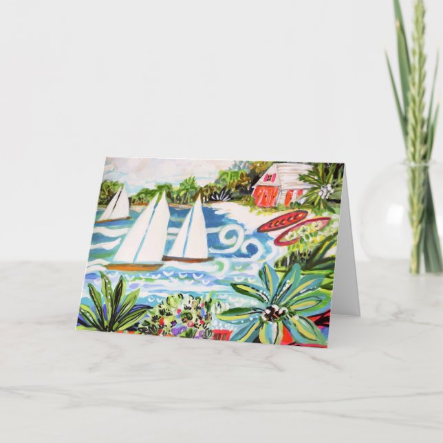 Carte Chalet rouge de la Baie II (Devant)