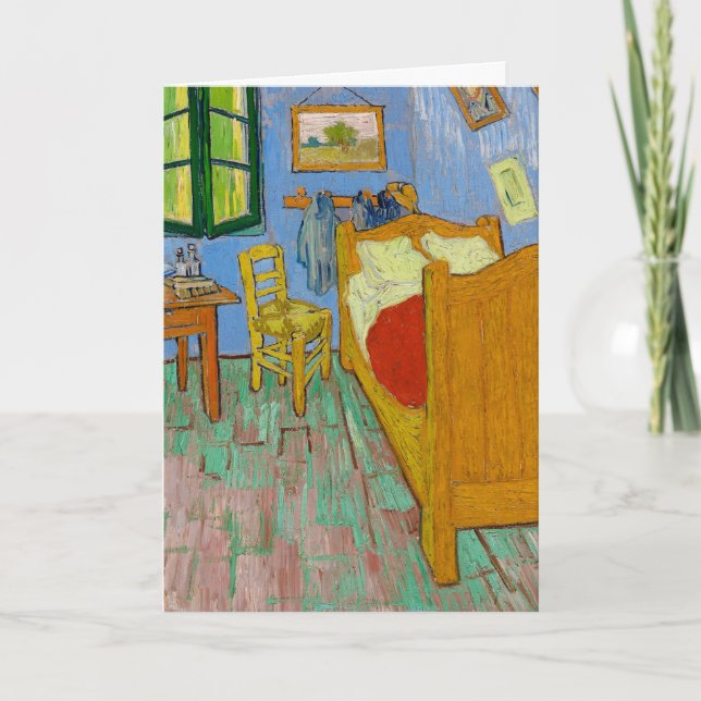 Carte Chambre 1889 par Vincent Van Gogh Card (Devant)