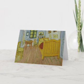 Carte Chambre à Arles, Peinture à l'huile, Vincent Van G
